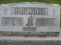Burdick, Lloyd M. and Juanita A